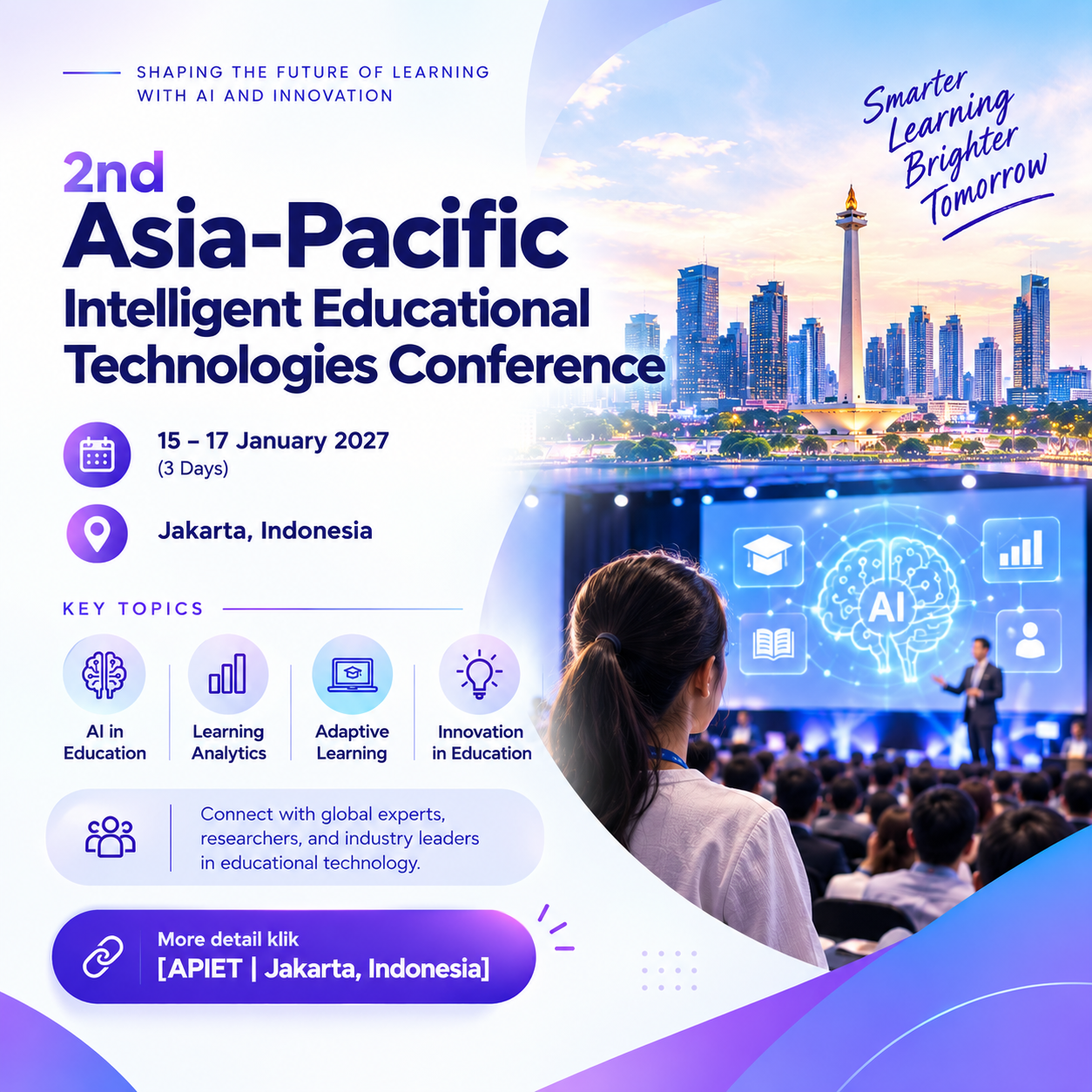 2nd Asia-Pacific Intelligent Educational Technologies Conference (APIET 2027)